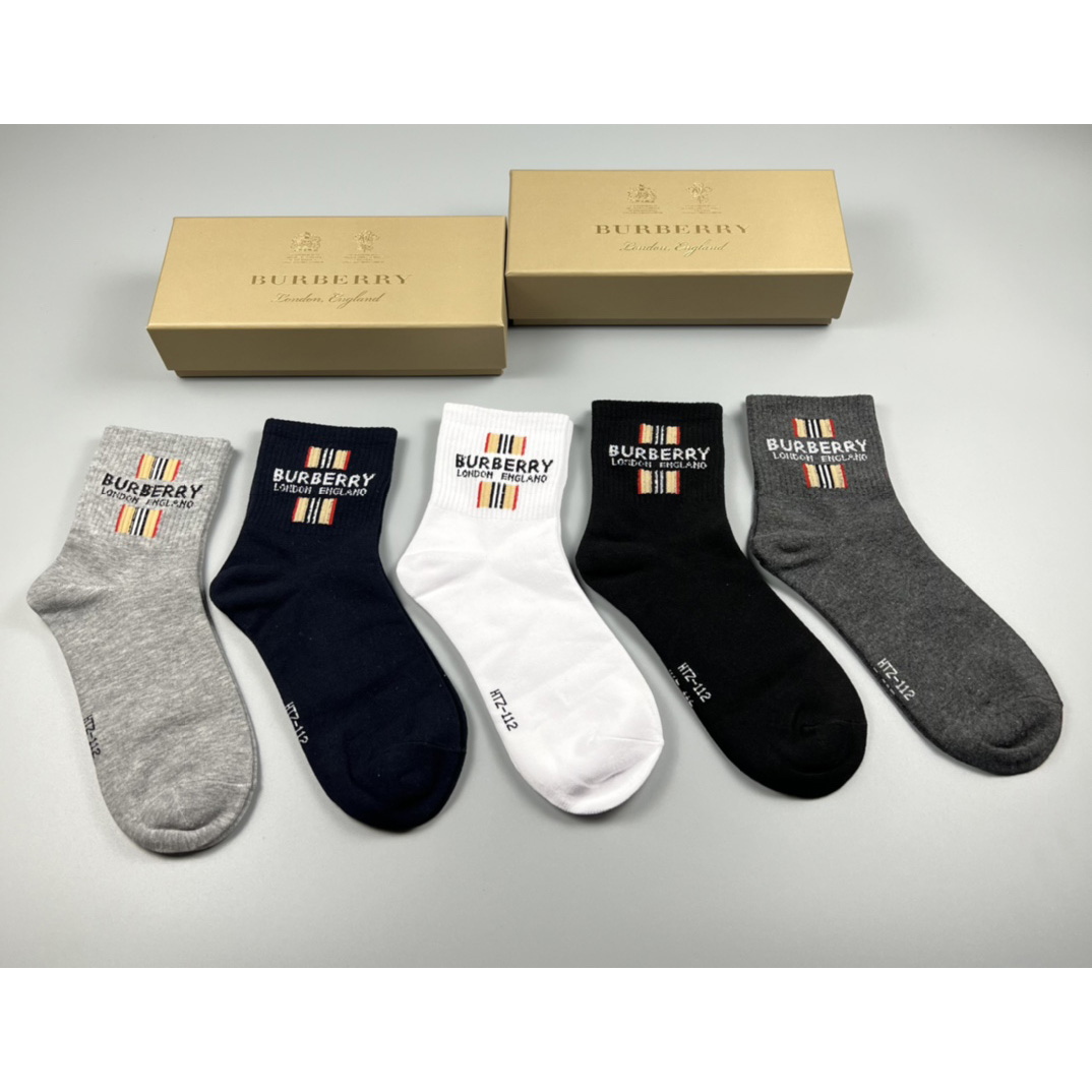 Burberry Socks/Box - PerfectKickZ