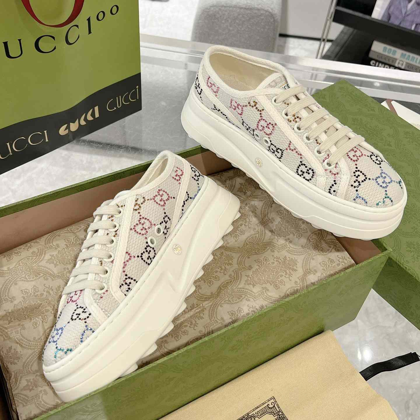 Gucci Women's GG Trainer  - PerfectKickZ