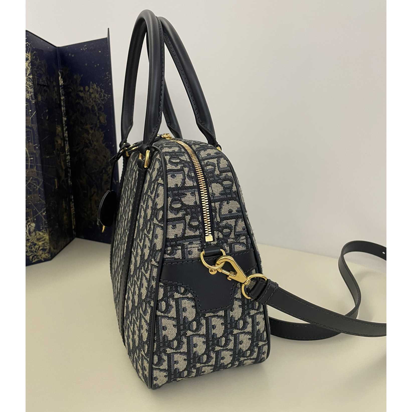 Dior Medium D-Vibe Bowling Bag - PerfectKickZ