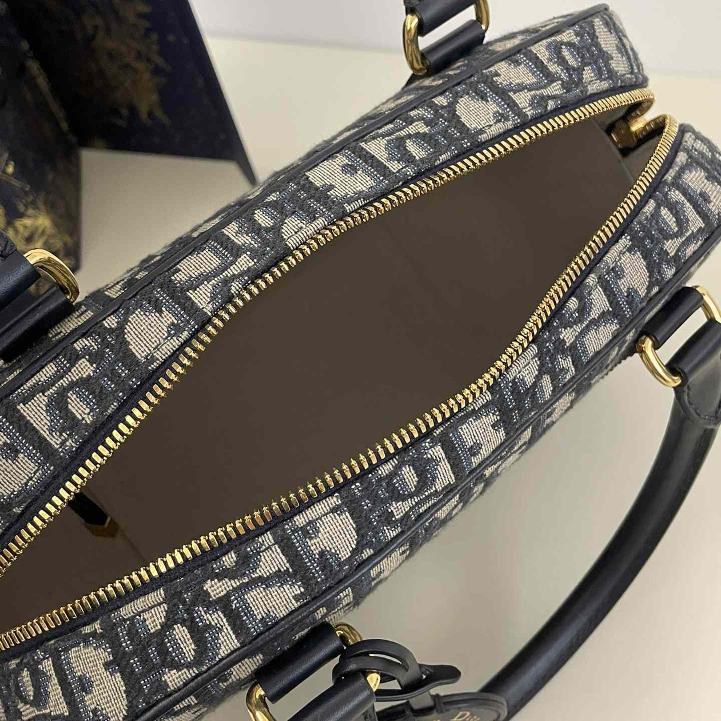 Dior Medium D-Vibe Bowling Bag - PerfectKickZ