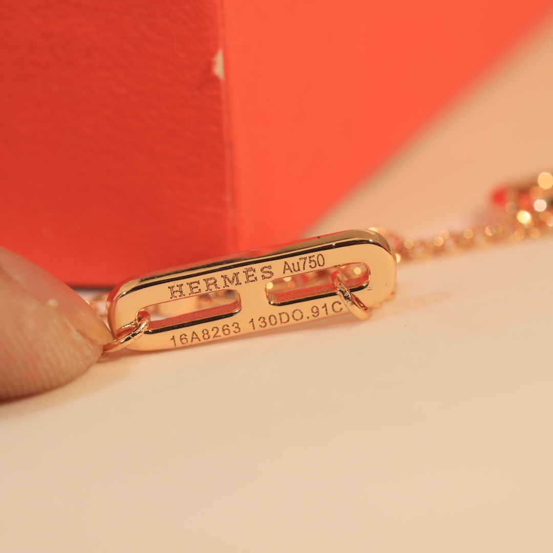 Hermes Chaine d'ancre Chaos Bracelet - PerfectKickZ