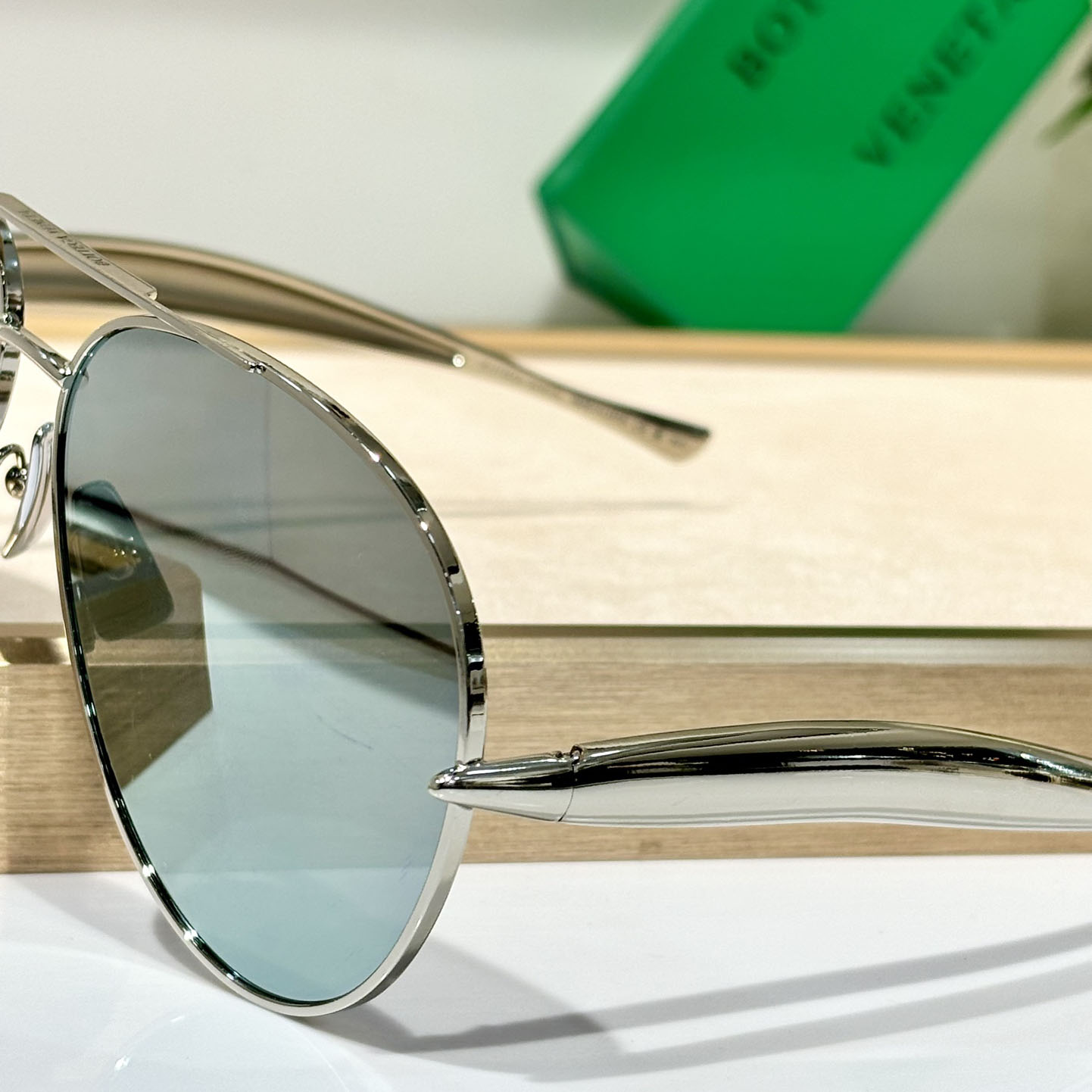 Bottega Veneta Sardine Aviator Sunglasses   BV1305S - PerfectKickZ