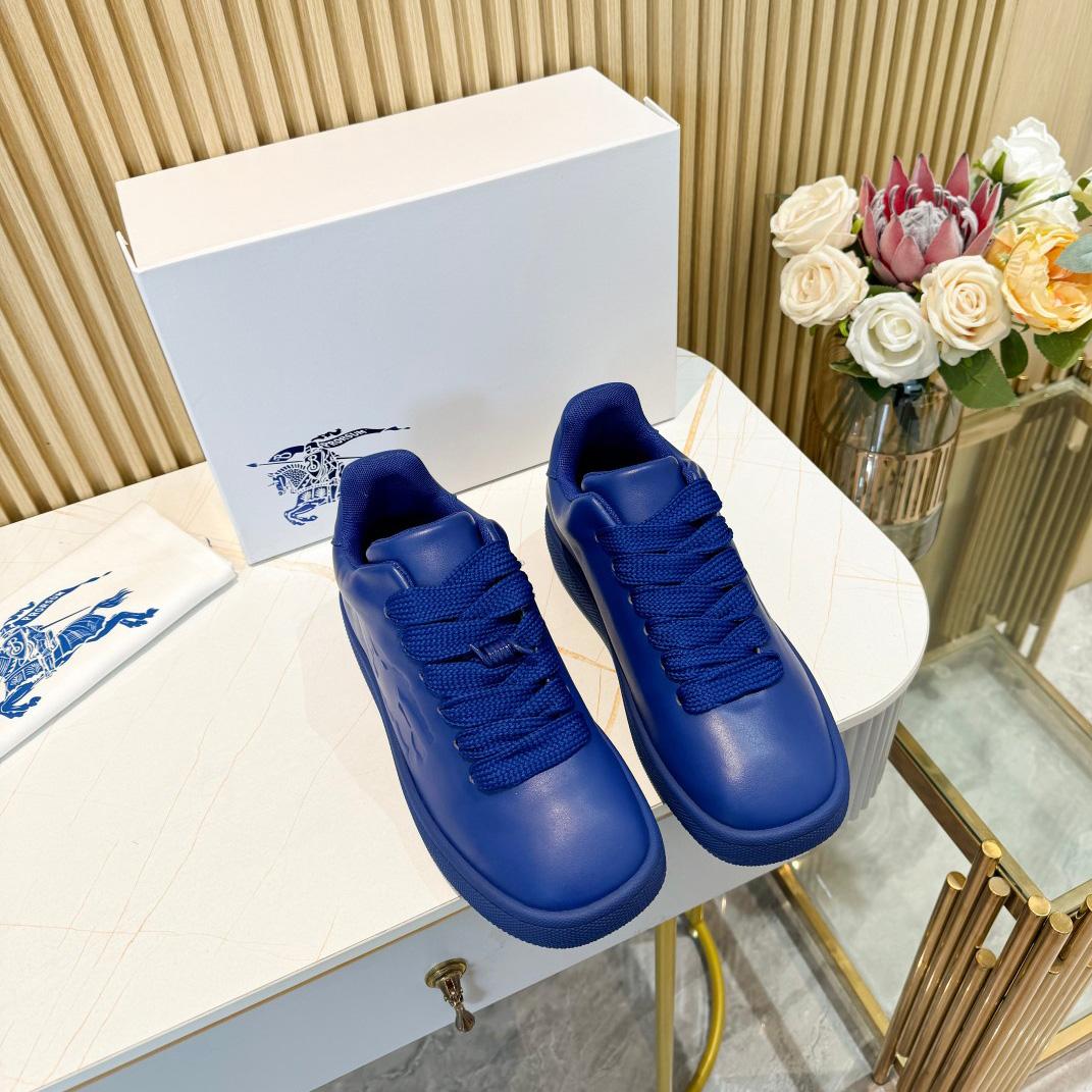Burberry Leather Box Sneakers - PerfectKickZ
