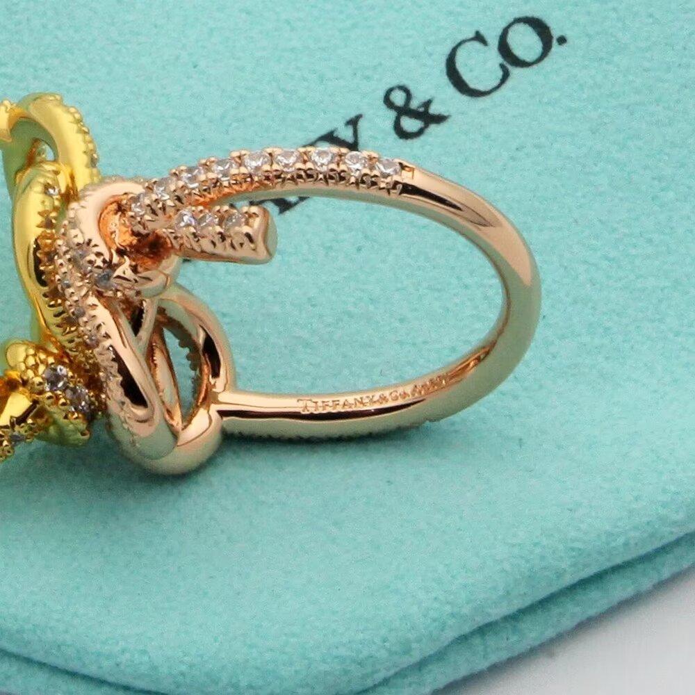 Tiffany & Co. Tiffany Keys Woven Keys Ring  - PerfectKickZ