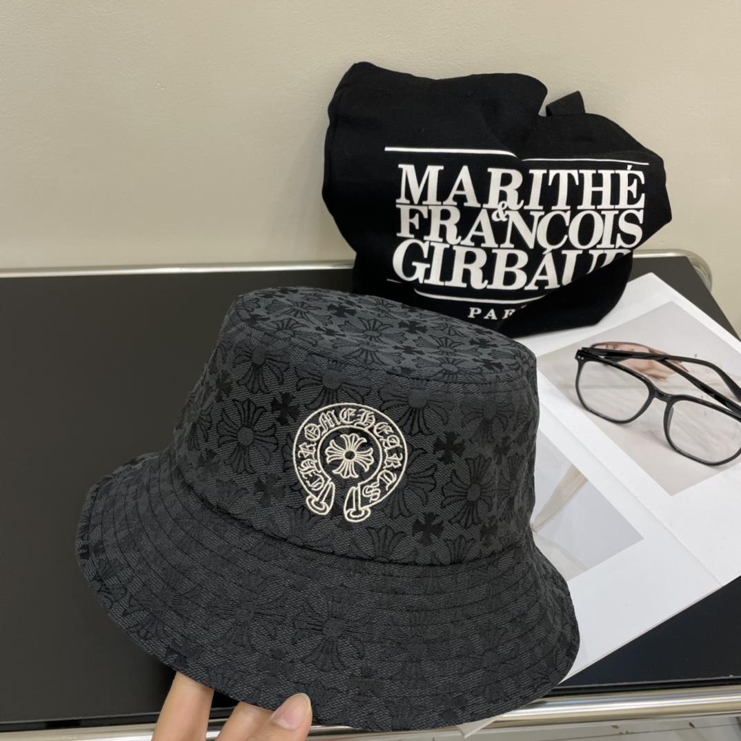 Chrome Heart Bucket Hat - PerfectKickZ