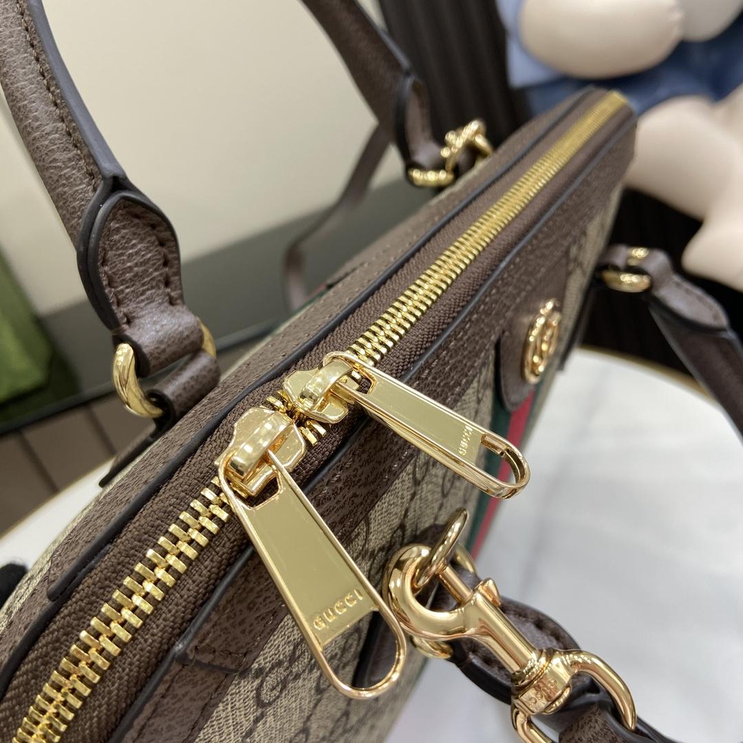 Gucci Ophidia Medium Top Handle Bag - PerfectKickZ