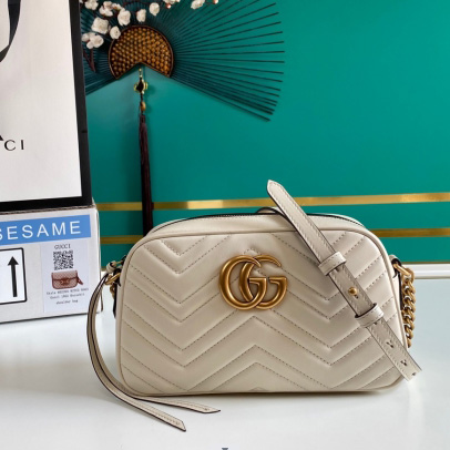 Gucci GG Marmont Small Shoulder Bag - PerfectKickZ