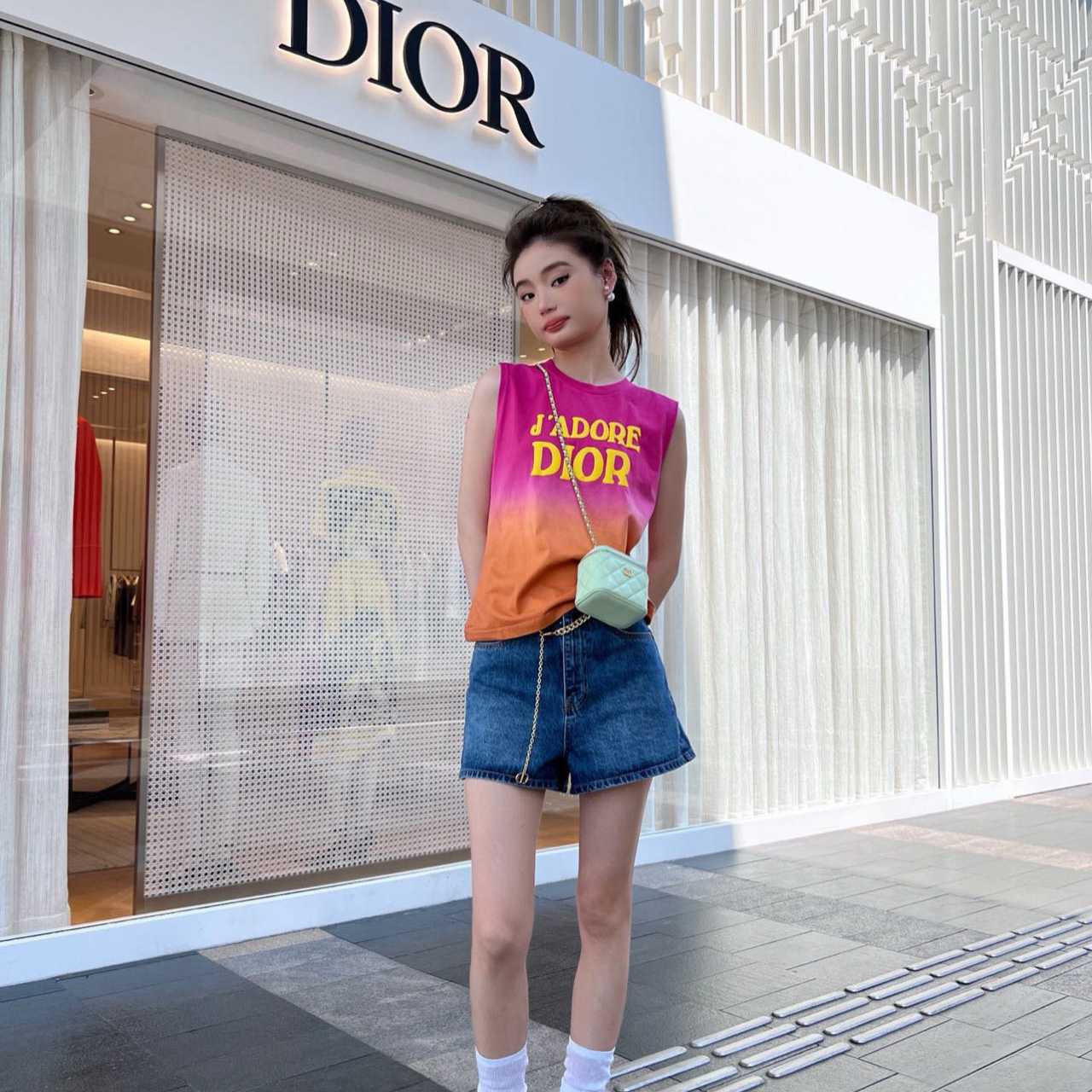 Dior Slogan-print Tank Top - PerfectKickZ