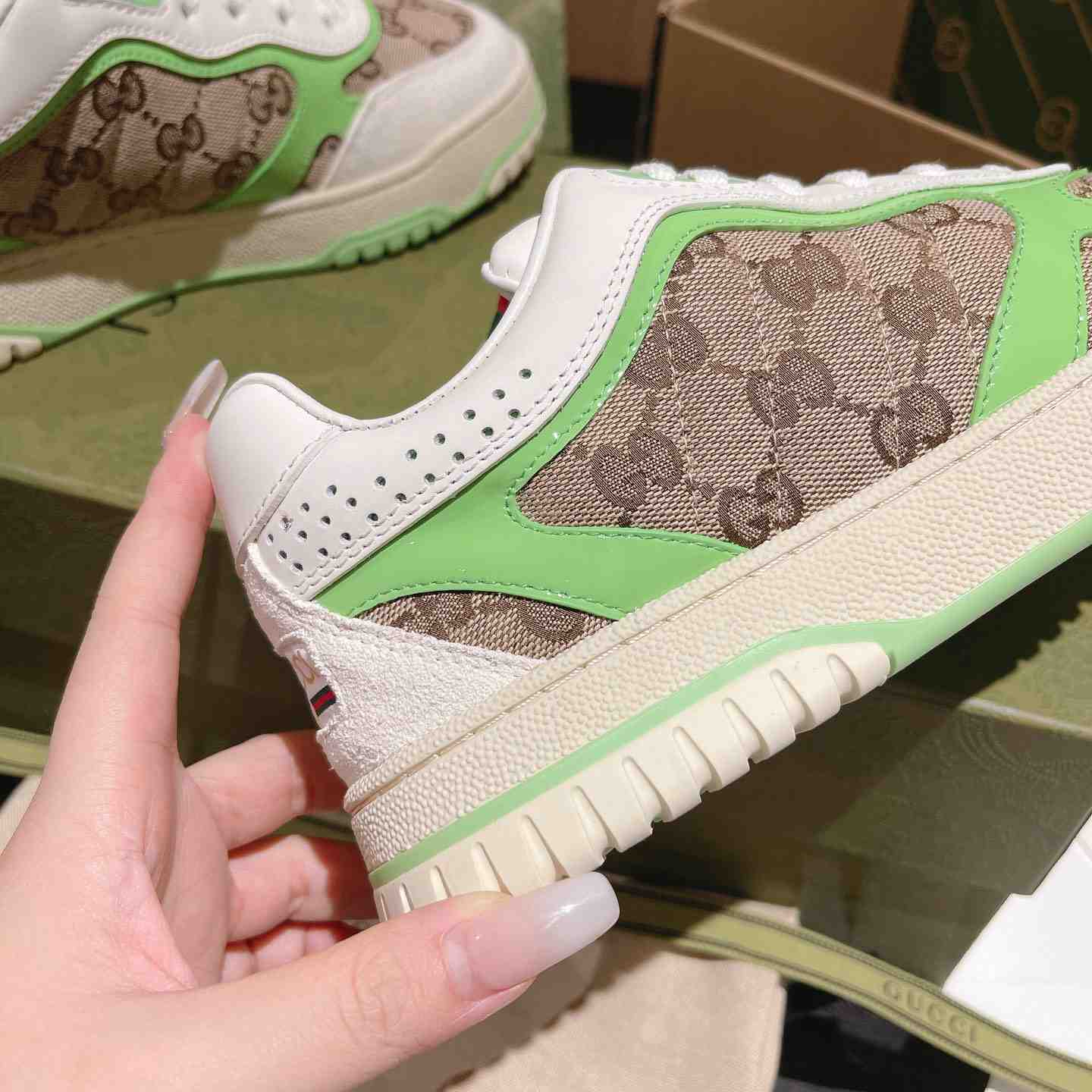 Gucci Re-Web Sneakers - PerfectKickZ