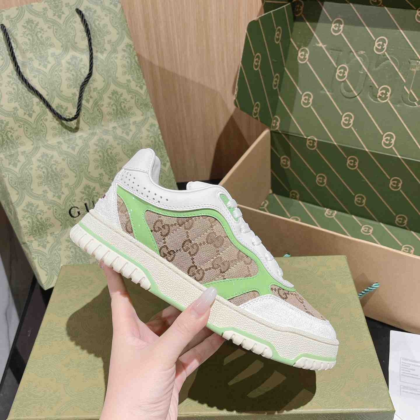 Gucci Re-Web Sneakers - PerfectKickZ
