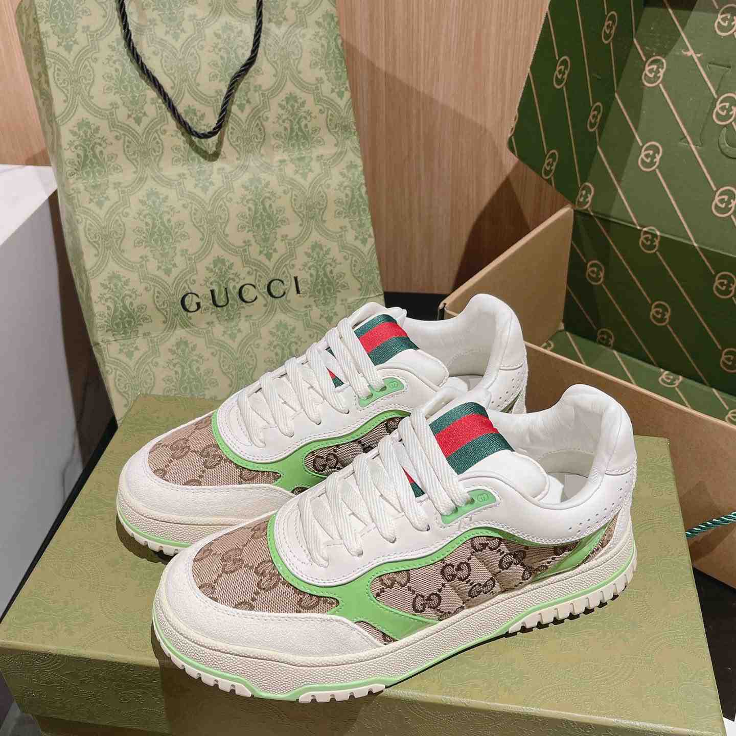 Gucci Re-Web Sneakers - PerfectKickZ