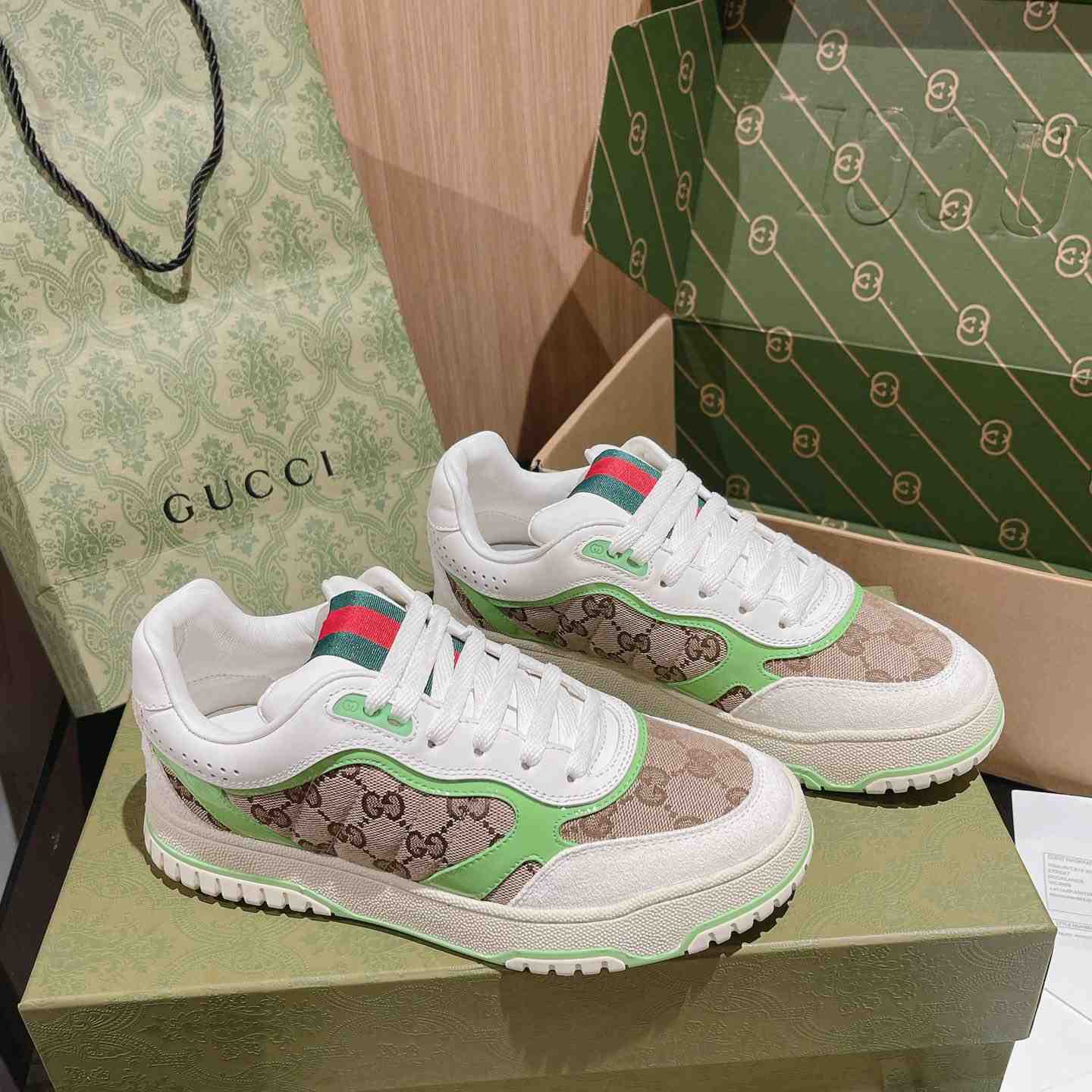 Gucci Re-Web Sneakers - PerfectKickZ
