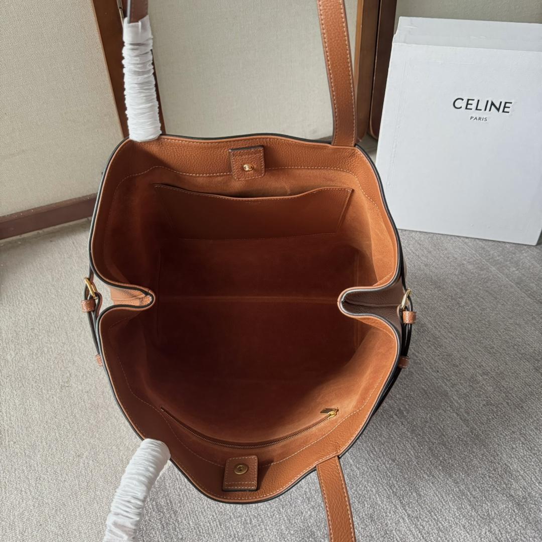 Celine Medium Cabas Anais Cuir Triomphe In Grained Calfskin - PerfectKickZ