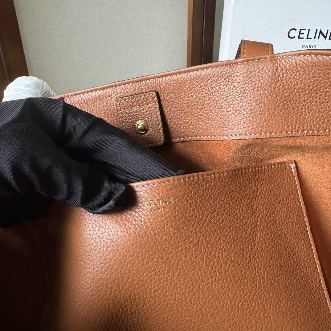 Celine Medium Cabas Anais Cuir Triomphe In Grained Calfskin - PerfectKickZ
