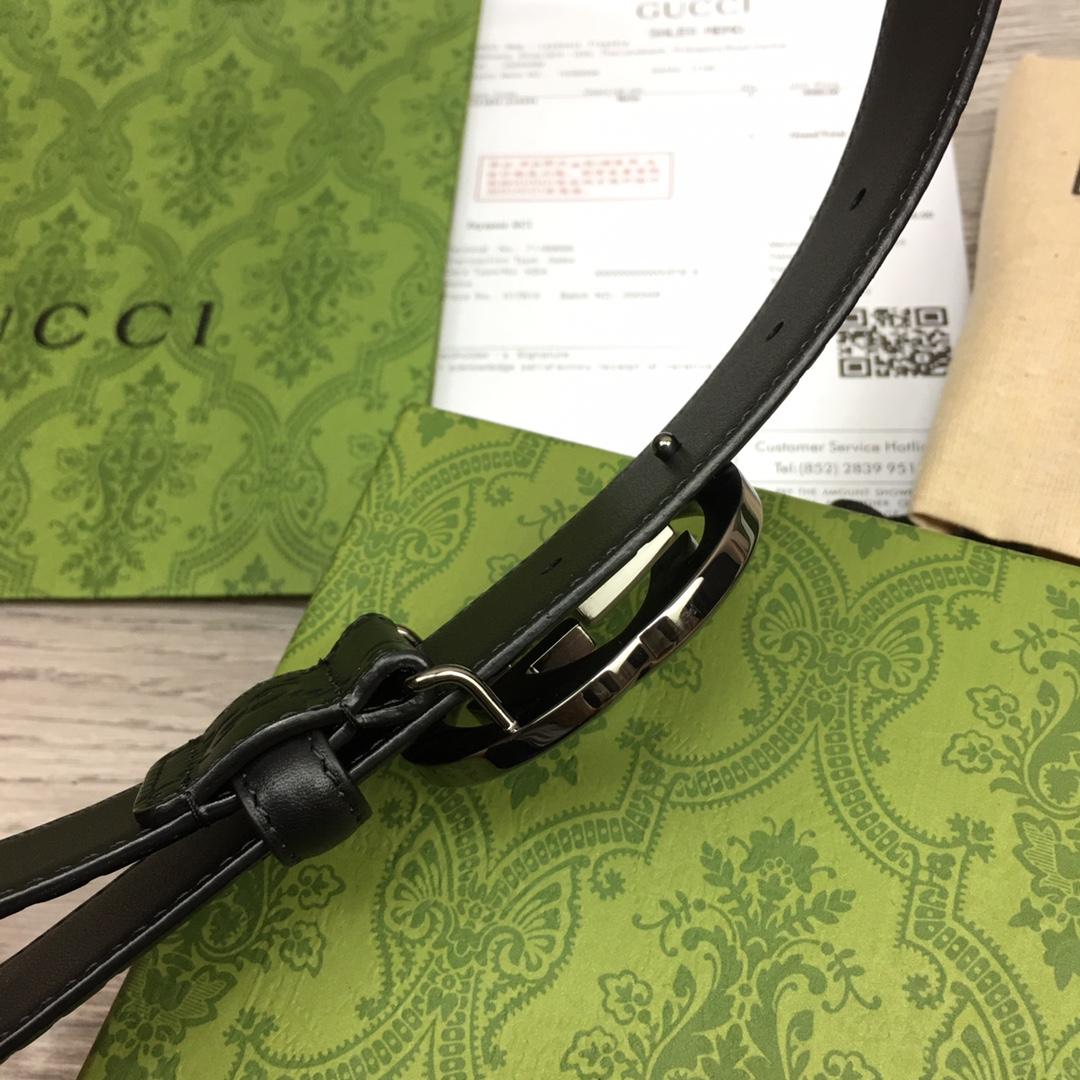 Gucci Leather Belt  40mm - PerfectKickZ