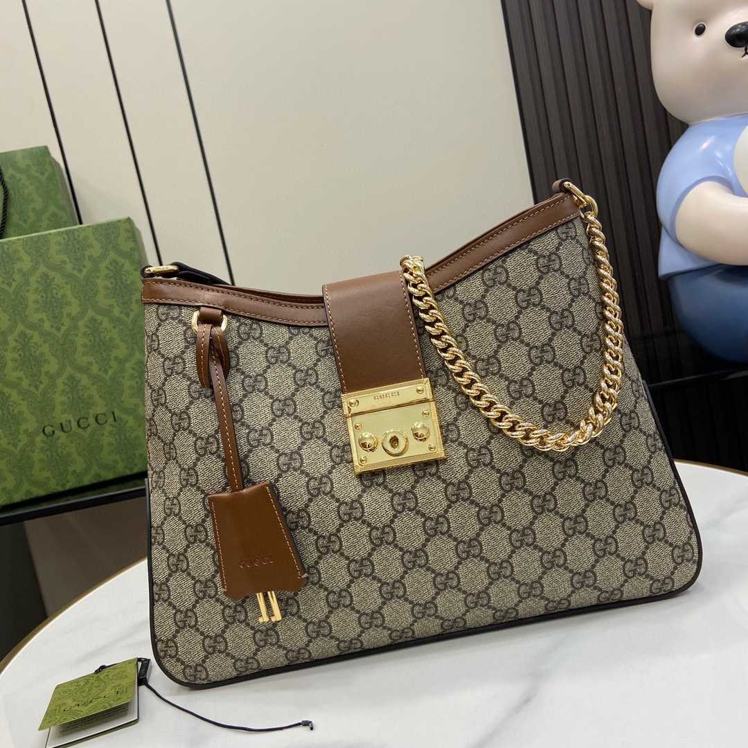 Gucci Padlock GG Medium Shoulder Bag - PerfectKickZ