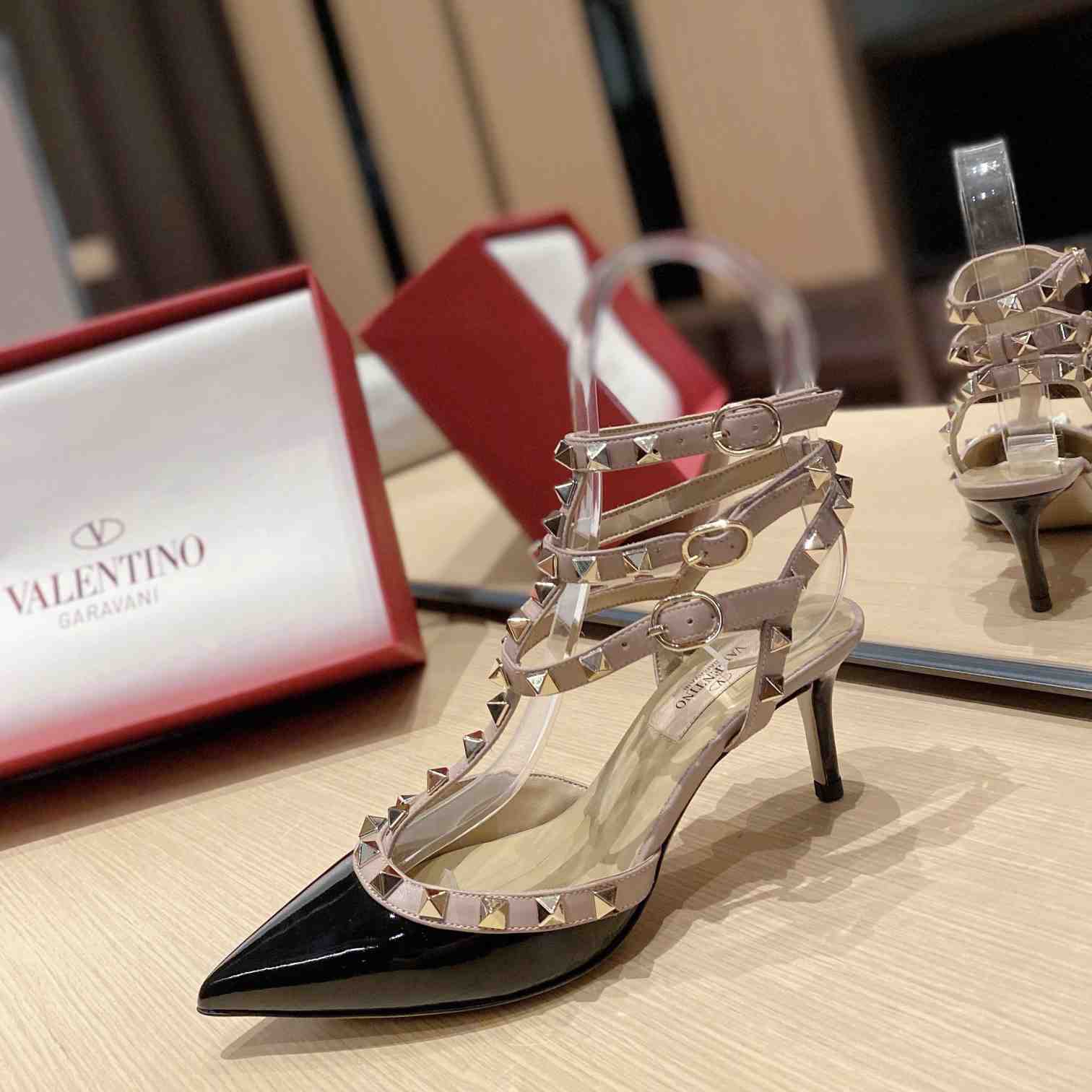 Valenti Garavani Rockstud 65mm Caged Pumps - PerfectKickZ