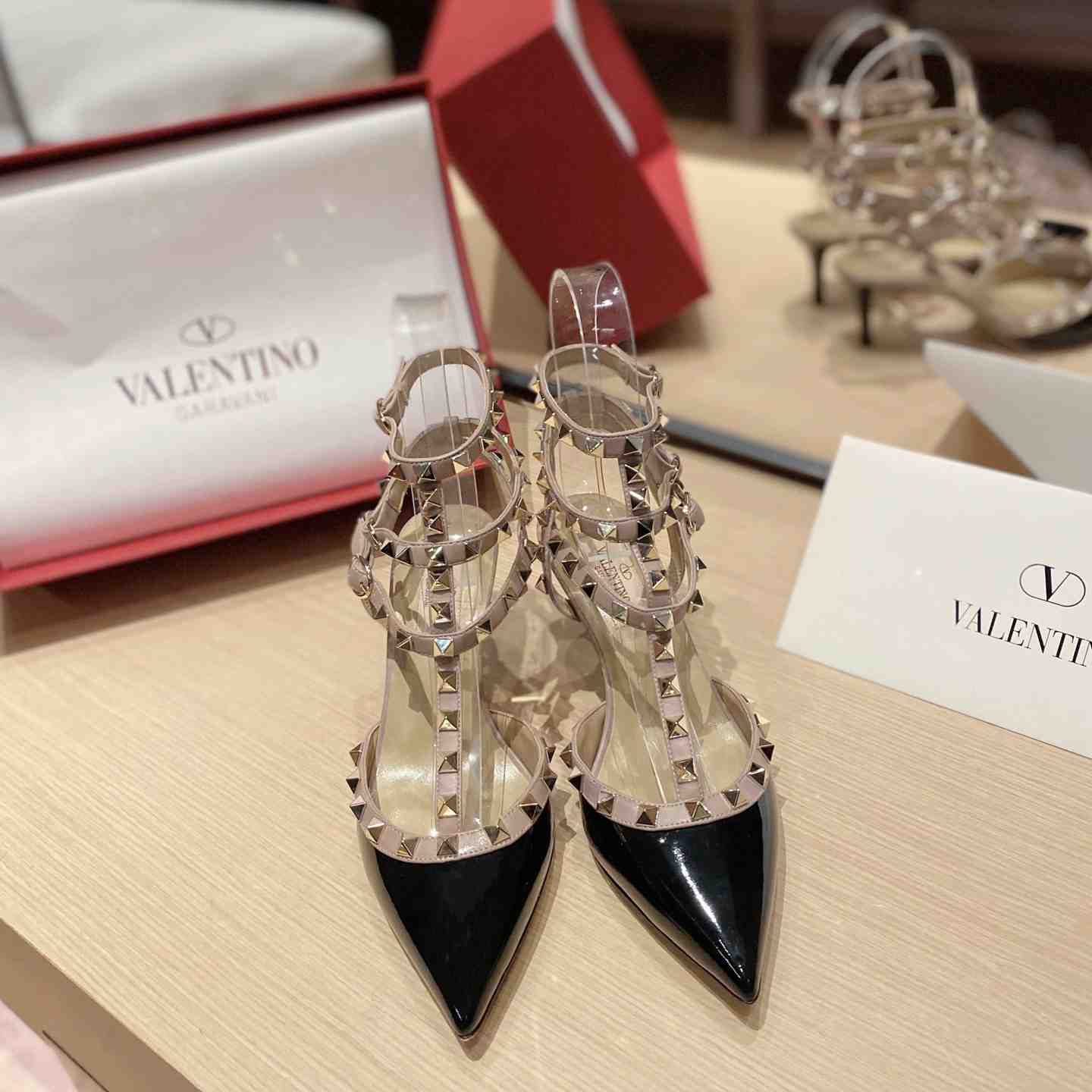 Valenti Garavani Rockstud 65mm Caged Pumps - PerfectKickZ