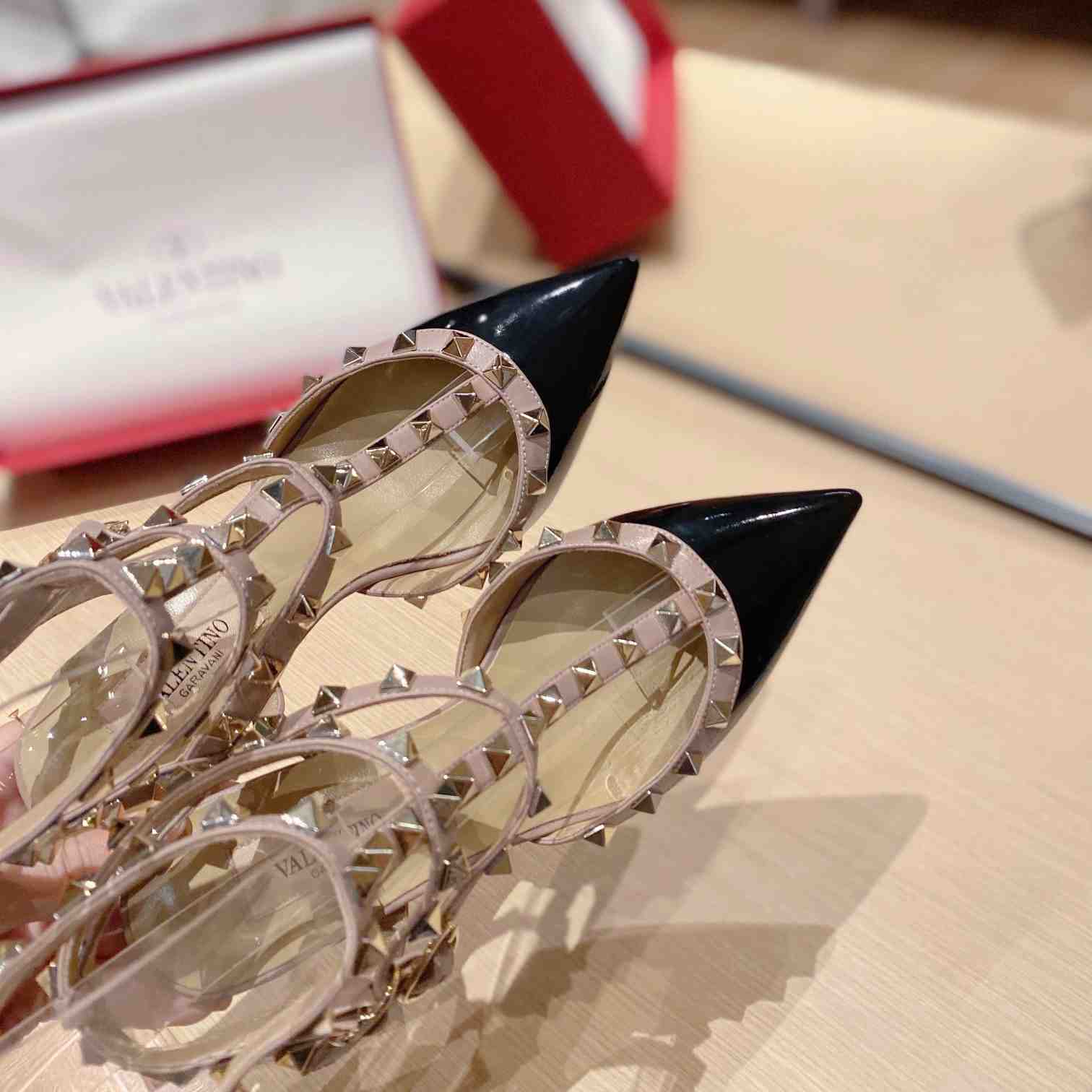 Valenti Garavani Rockstud 65mm Caged Pumps - PerfectKickZ