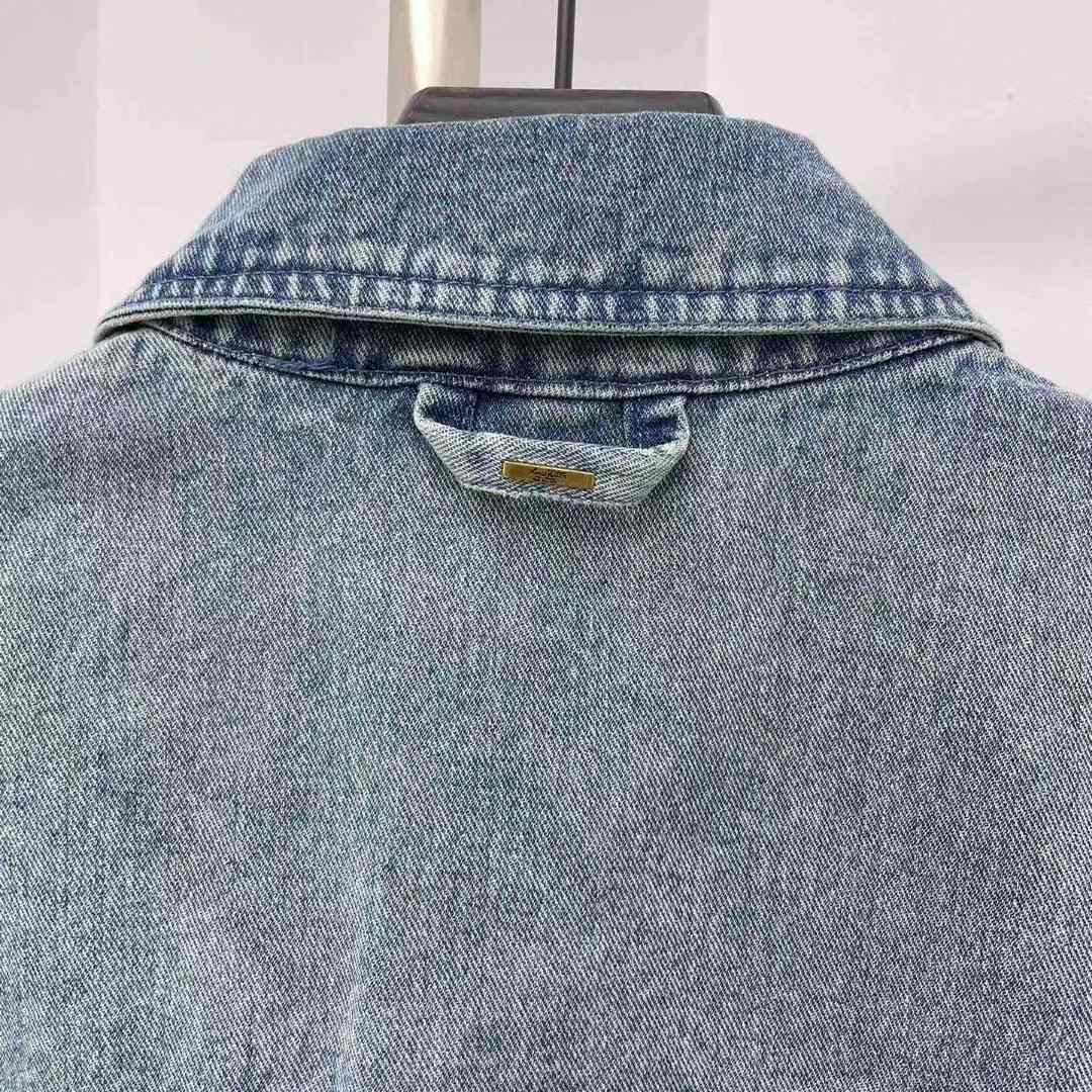 Louis Vuitton Short-Sleeved Denim Workwear Shirt  1ABLDG - PerfectKickZ