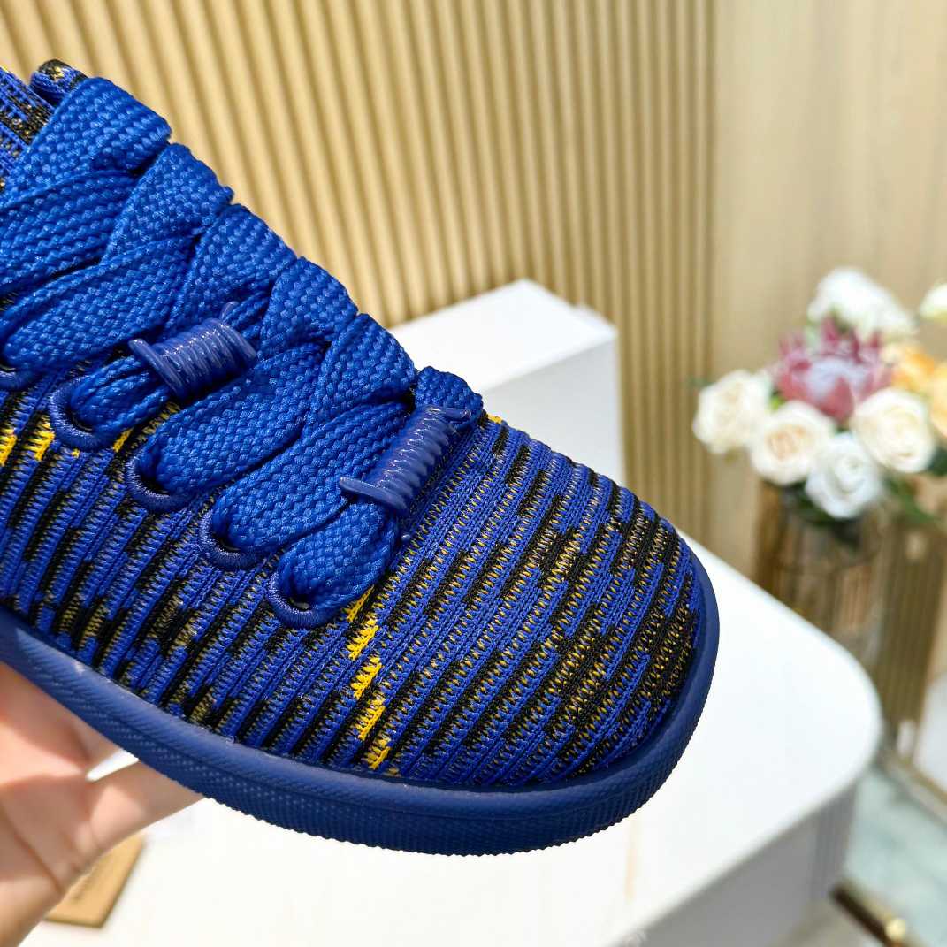 Burberry Check Knit Box Sneakers - PerfectKickZ