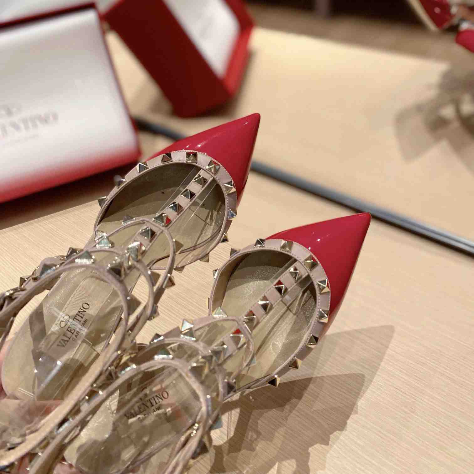 Valenti Garavani Rockstud 65mm Caged Pumps - PerfectKickZ