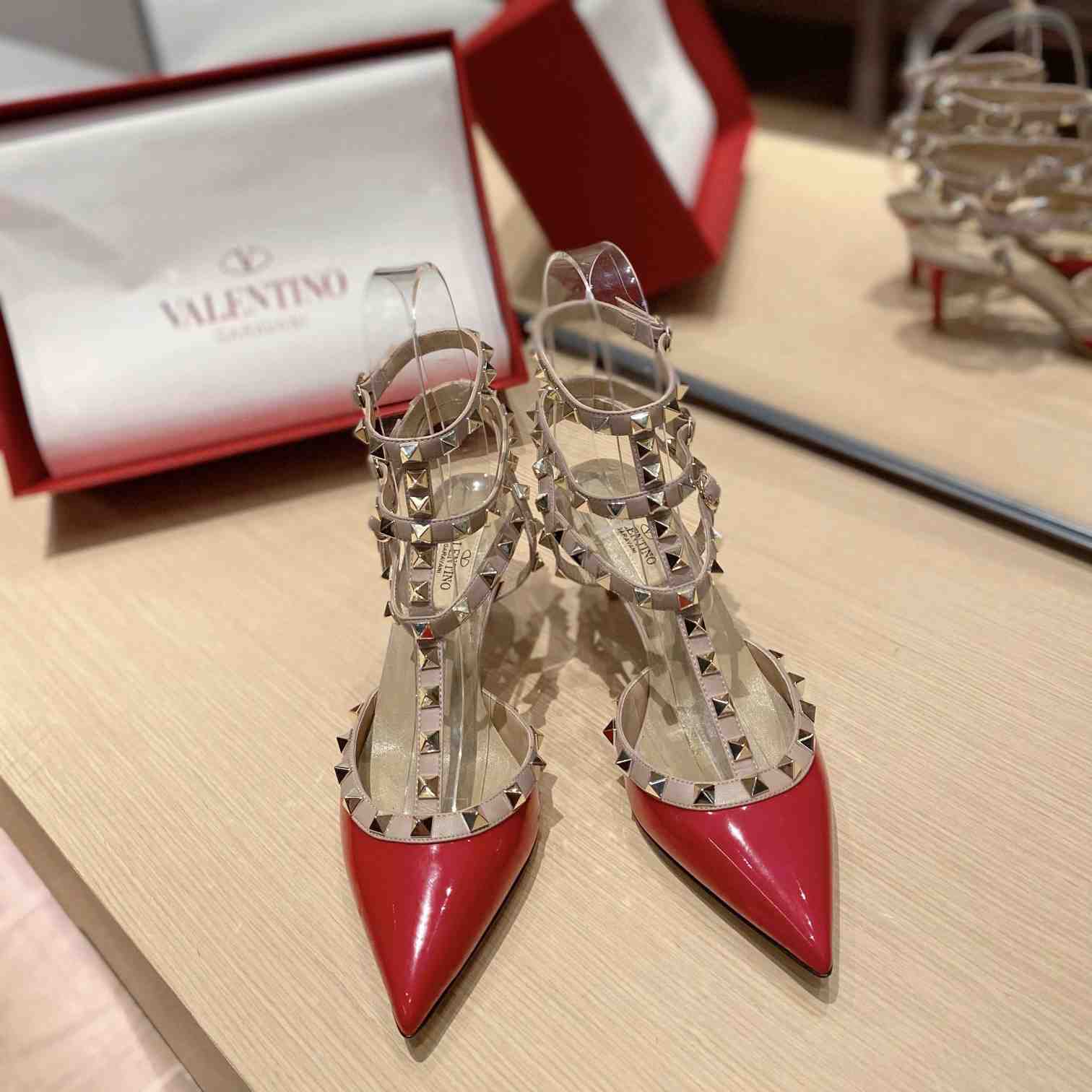 Valenti Garavani Rockstud 65mm Caged Pumps - PerfectKickZ