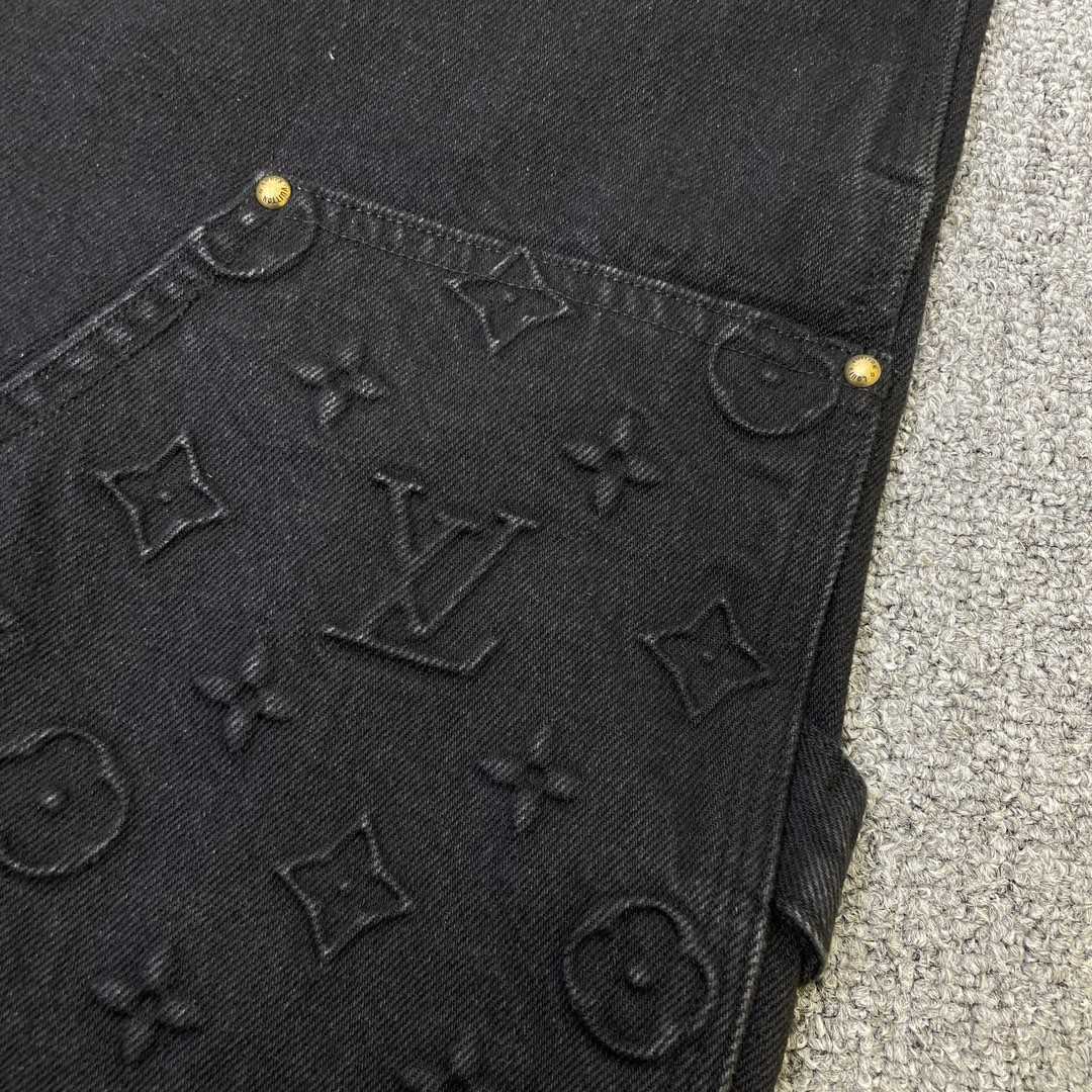 Louis Vuitton Monogram Denim Shorts    - PerfectKickZ