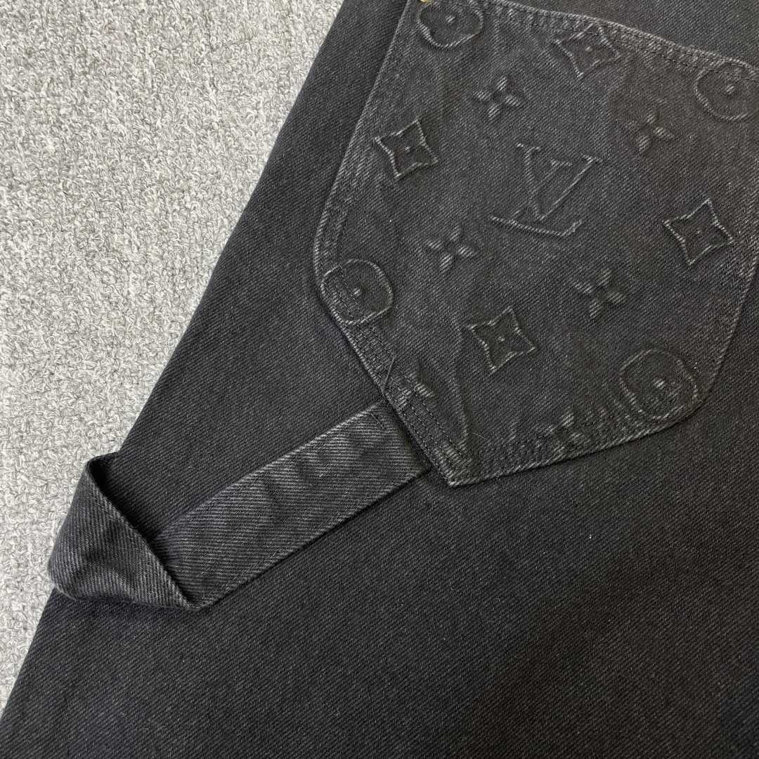 Louis Vuitton Monogram Denim Shorts    - PerfectKickZ