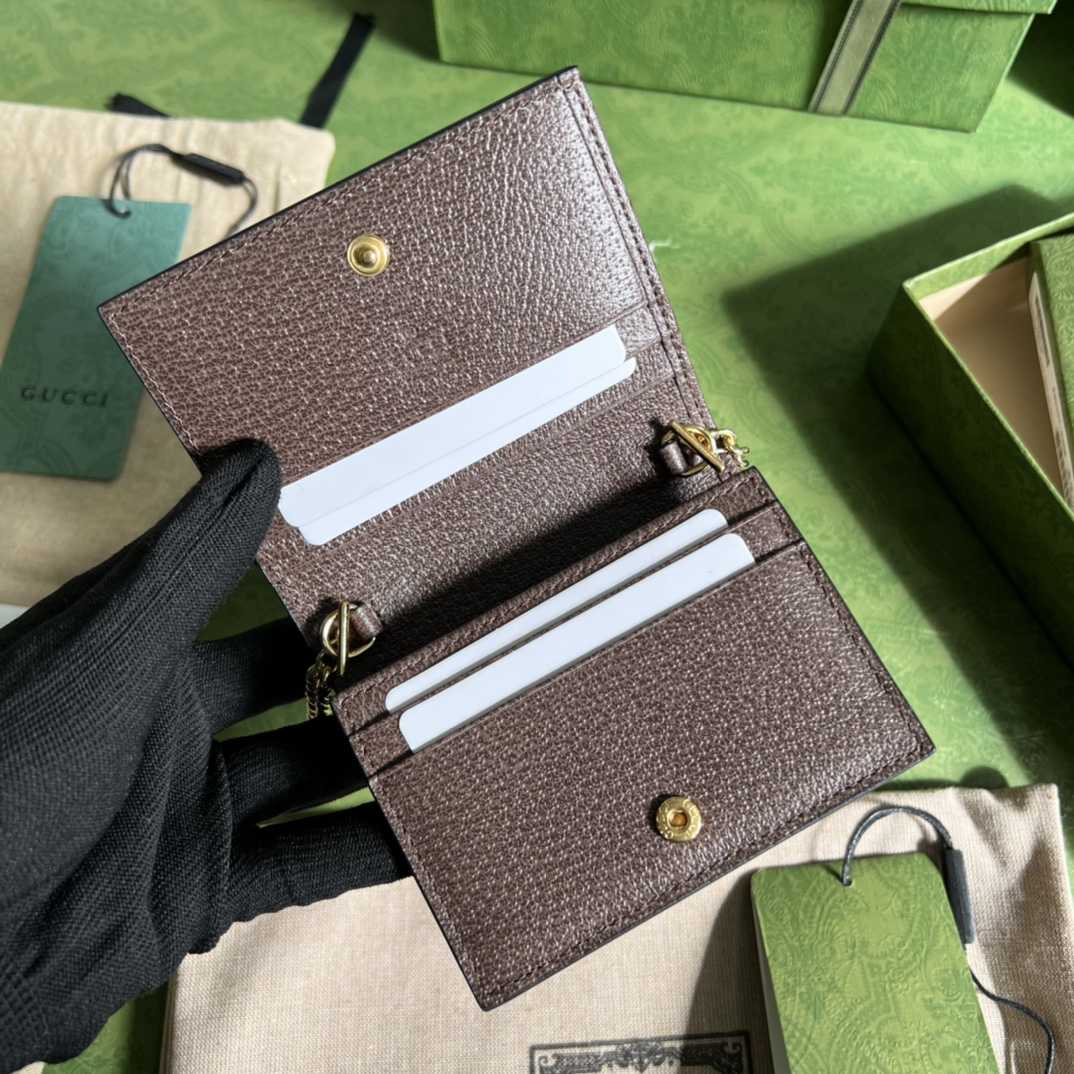 Gucci Ophidia GG Supreme Leather Wallet (11*8.5*3cm)  625711 - PerfectKickZ