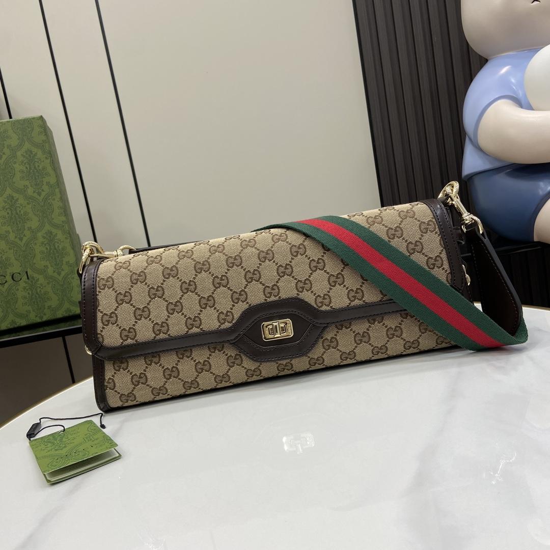 Gucci Luce Medium Shoulder Bag - PerfectKickZ