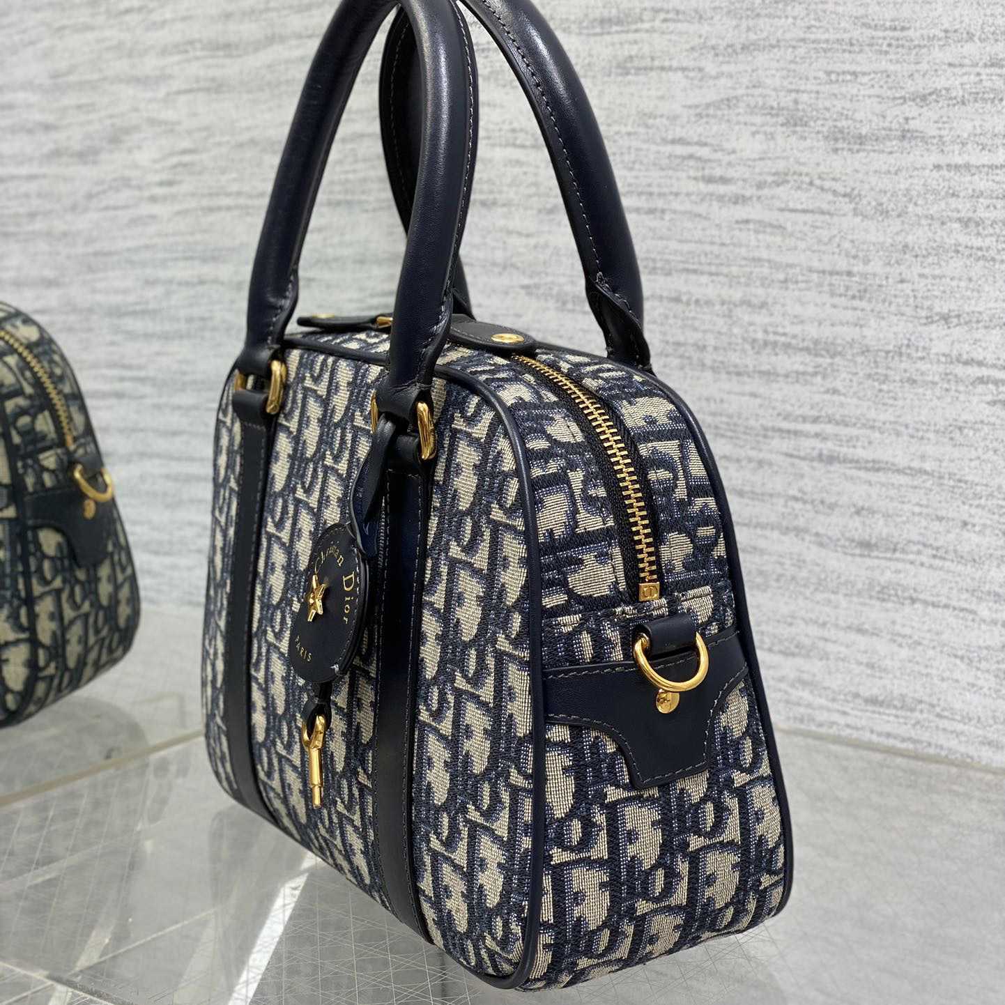 Dior Medium D-Vibe Bowling Bag - PerfectKickZ