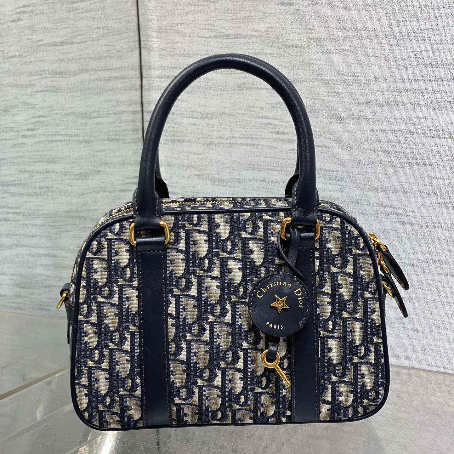 Dior Medium D-Vibe Bowling Bag - PerfectKickZ