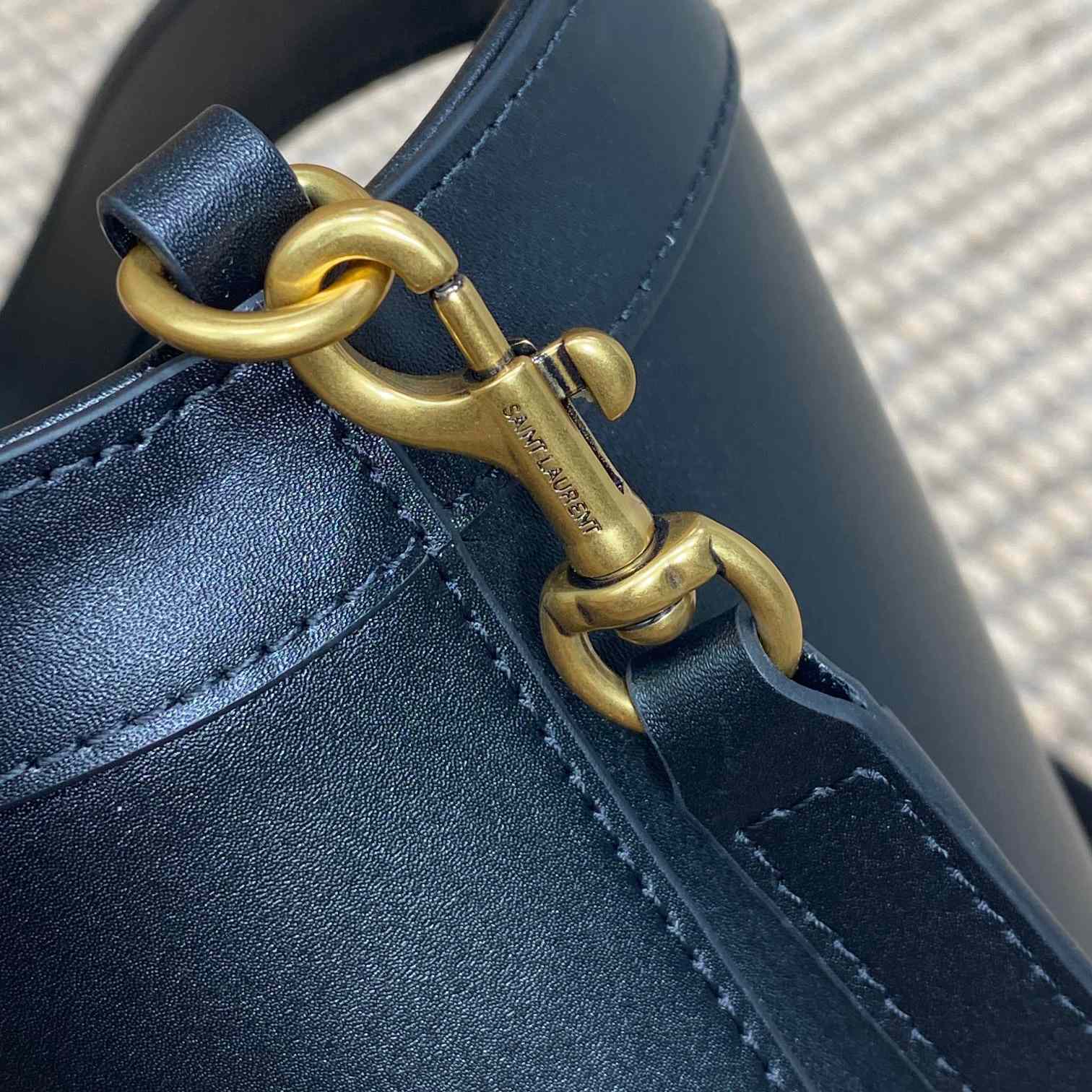 Saint Laurent Celia Mini Tote In Smooth Leather - PerfectKickZ