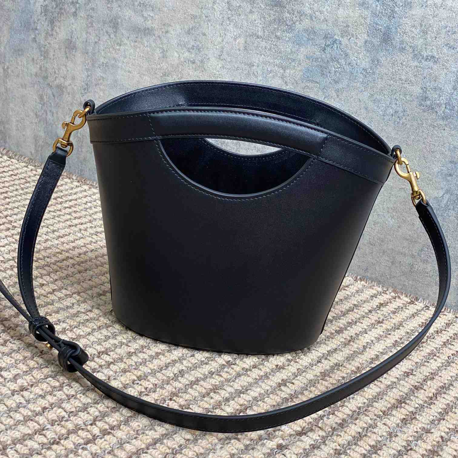 Saint Laurent Celia Mini Tote In Smooth Leather - PerfectKickZ