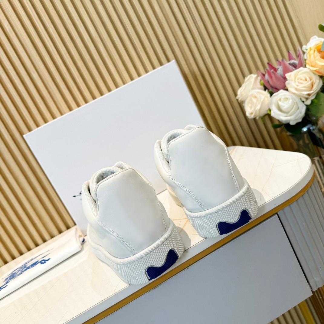 Burberry Leather Box Sneakers - PerfectKickZ