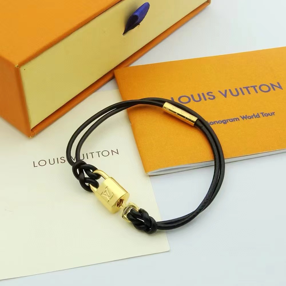 Louis Vuitton LV Padlock Bracelet  M8138E - PerfectKickZ