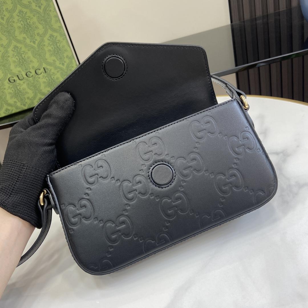 Gucci GG Super Mini Shoulder Bag - PerfectKickZ