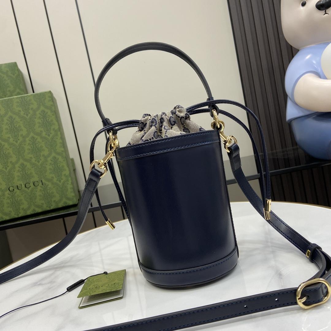 Gucci Ophidia Mini Bucket Bag  (11.5x23x8cm) - PerfectKickZ
