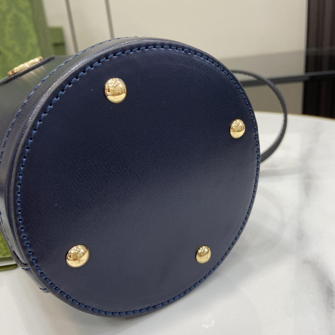 Gucci Ophidia Mini Bucket Bag  (11.5x23x8cm) - PerfectKickZ