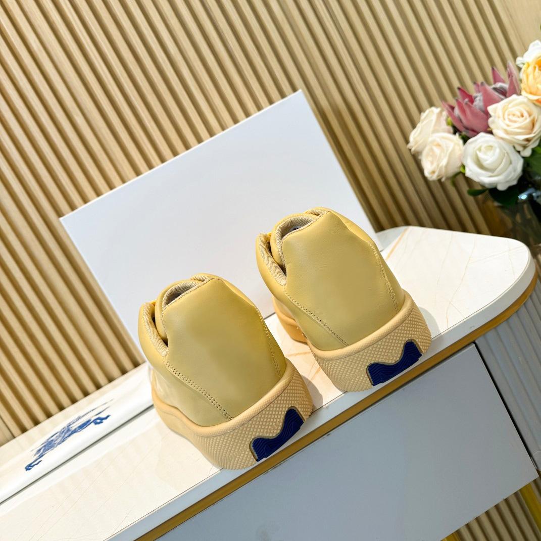 Burberry Leather Box Sneakers - PerfectKickZ