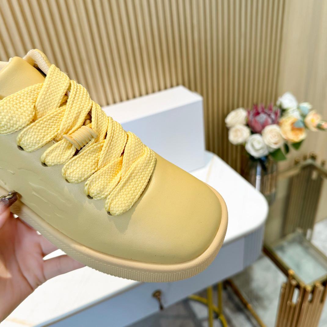 Burberry Leather Box Sneakers - PerfectKickZ