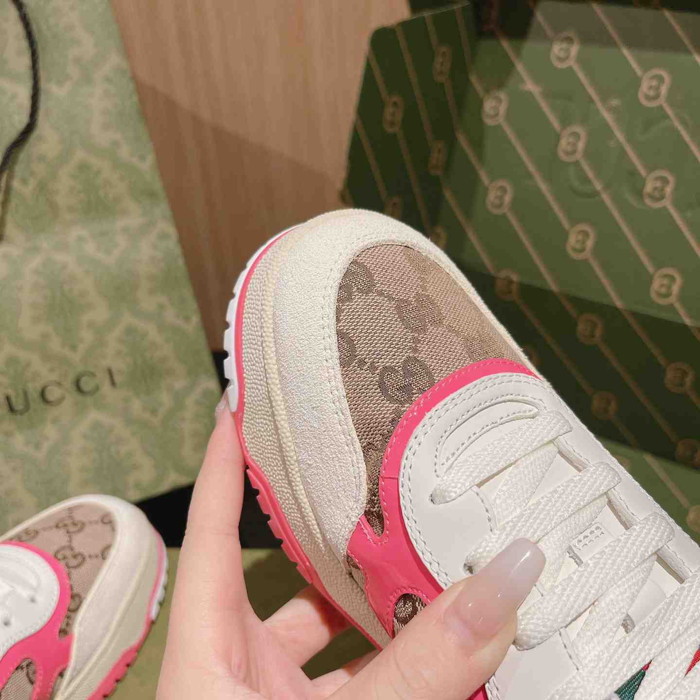 Gucci Re-Web Sneakers - PerfectKickZ