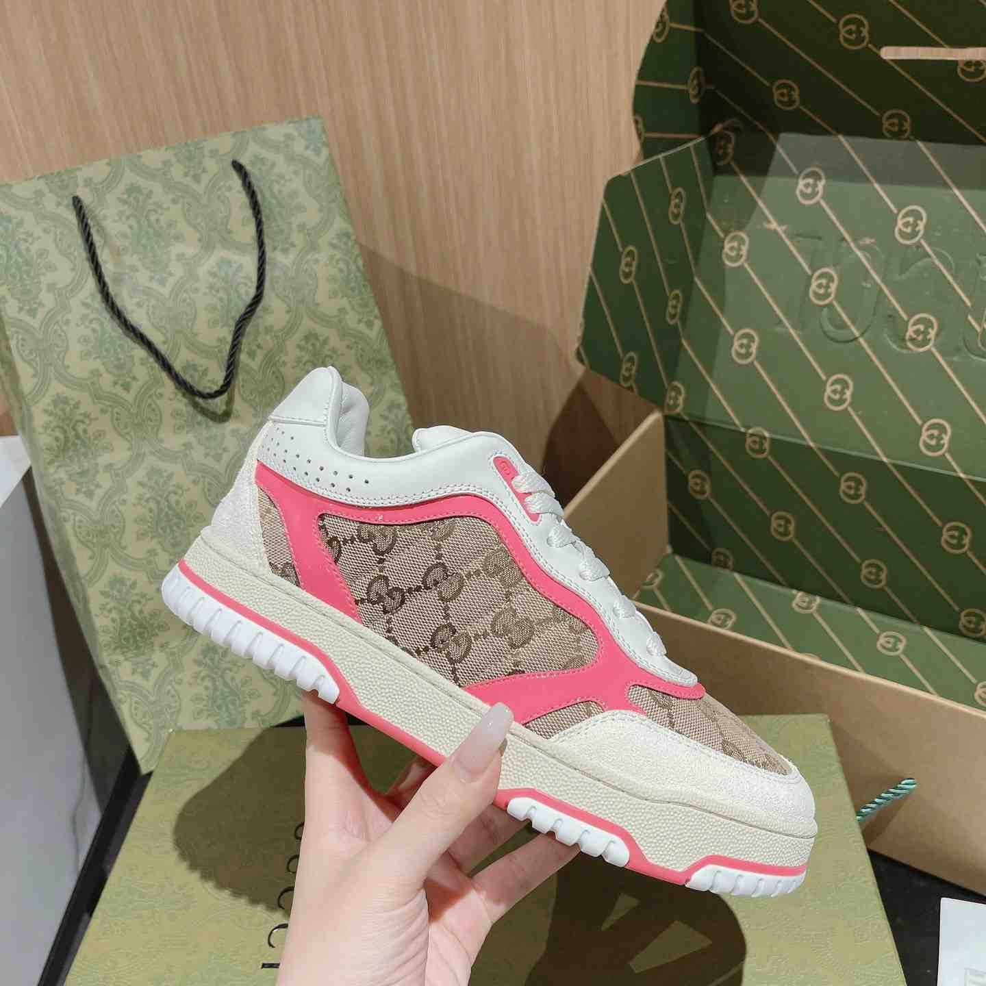 Gucci Re-Web Sneakers - PerfectKickZ