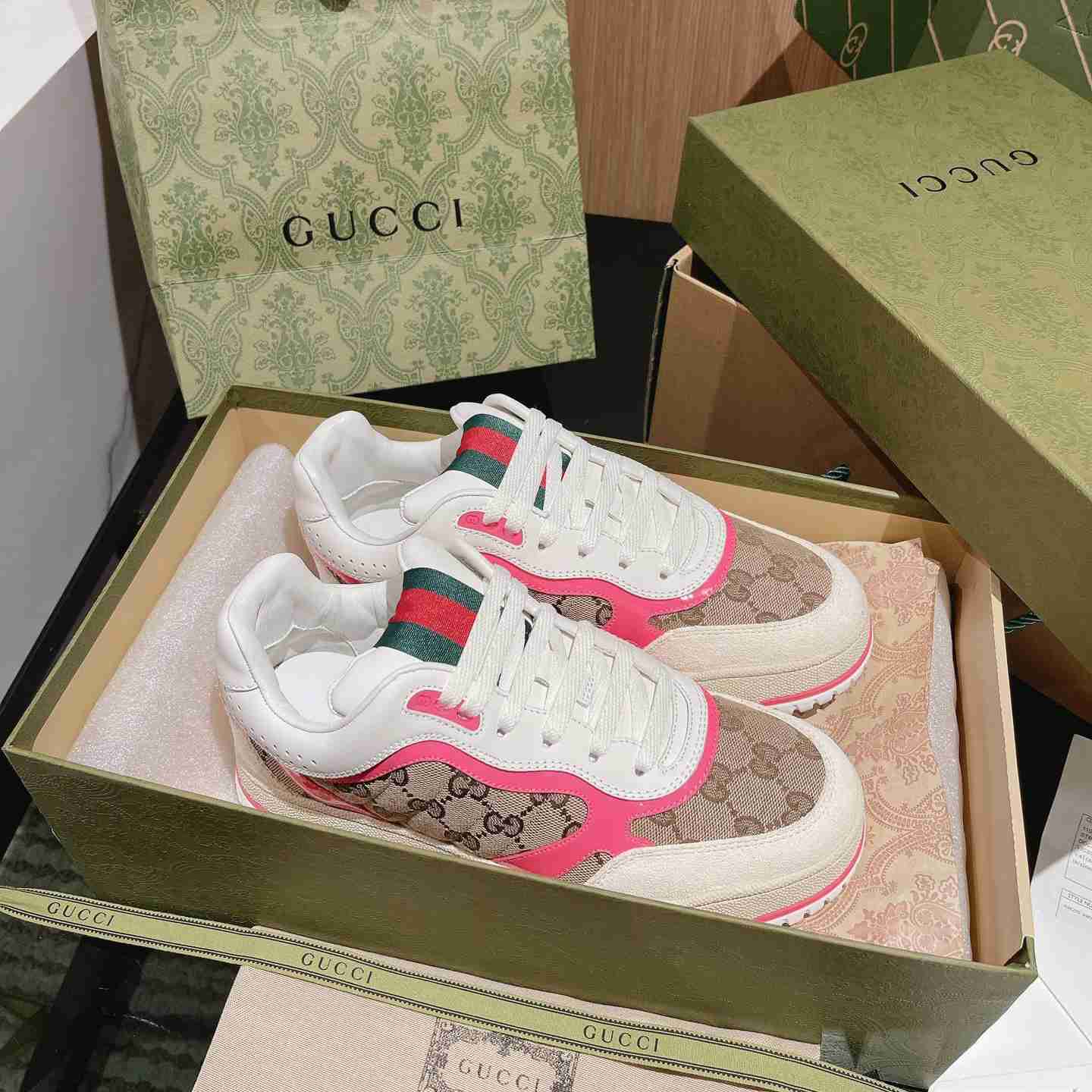 Gucci Re-Web Sneakers - PerfectKickZ