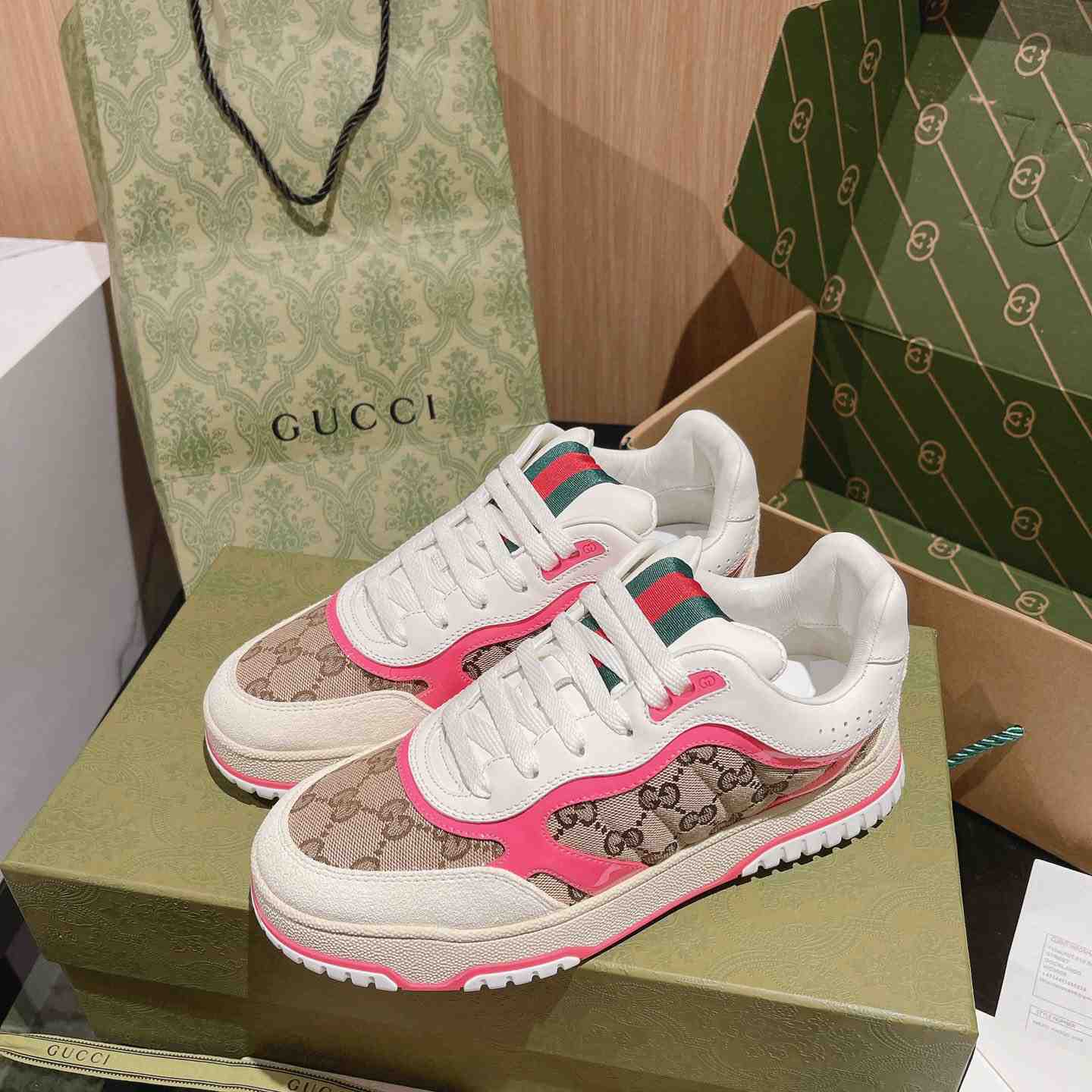 Gucci Re-Web Sneakers - PerfectKickZ