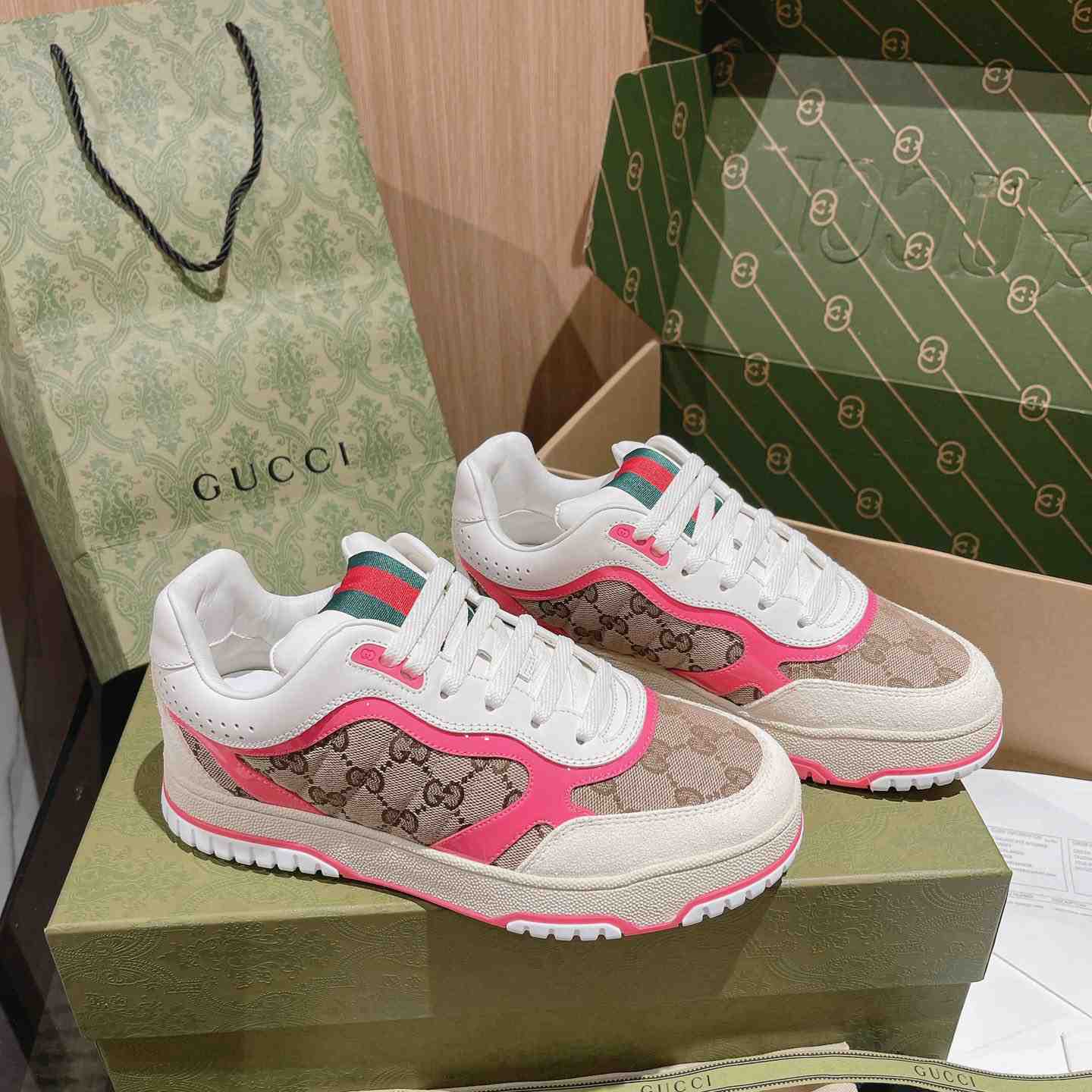 Gucci Re-Web Sneakers - PerfectKickZ