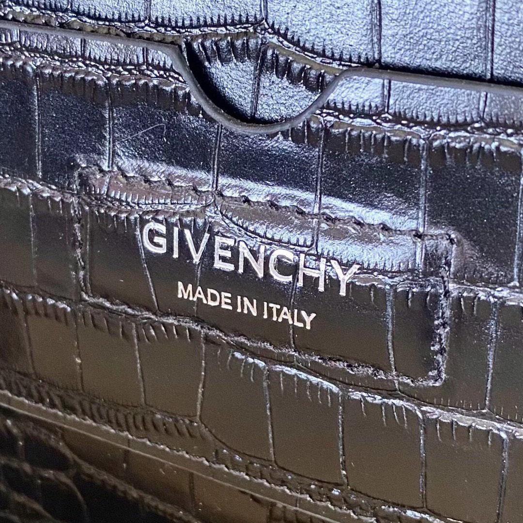 Givenchy Antigona Bag In Crocodile Effect Leather (45x9x35cm) - PerfectKickZ