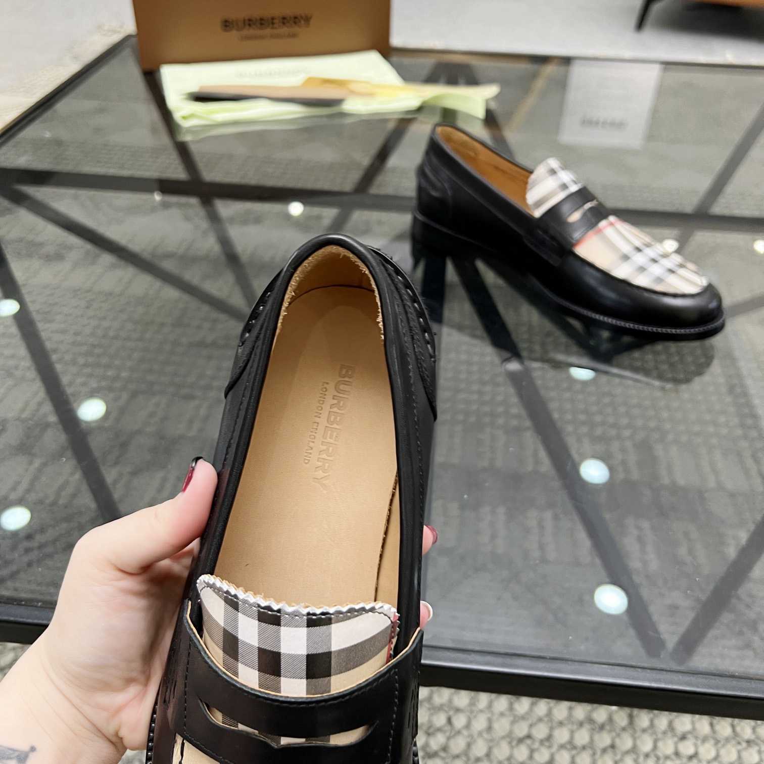 Burberry Vintage Check Penny Loafers - PerfectKickZ