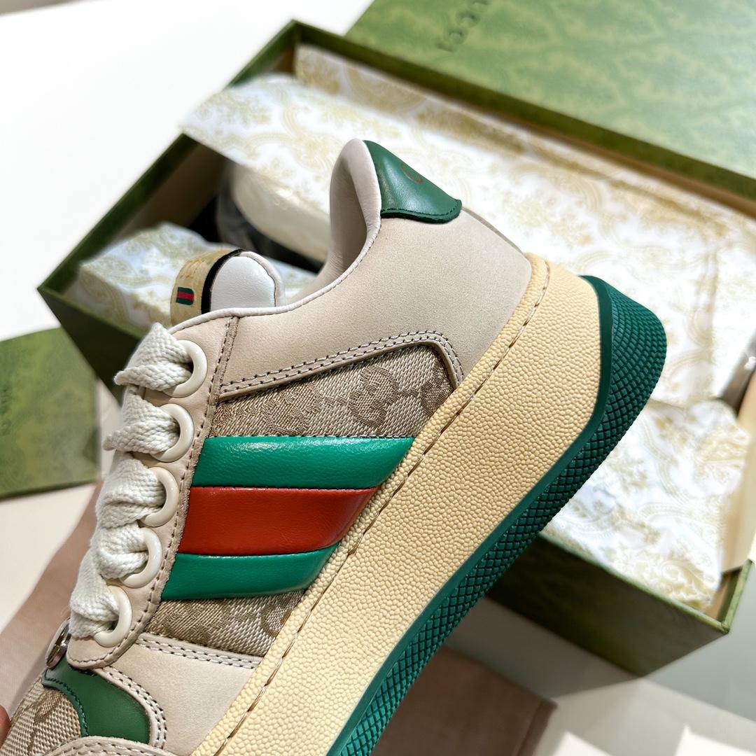 Gucci Screener Trainer With Web - PerfectKickZ